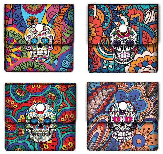 Atomic Σταχτοδοχείο Τσέπης Μεταλλικό La Catrina