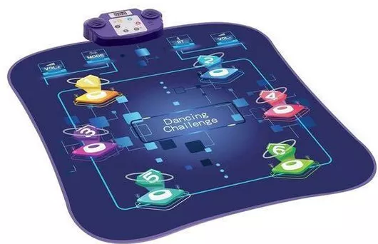 Bluetooth Dance Mat 930 X 830 X 45 Mm Non-slip Freestyle Dance Modes 4 Buttons 6 Buttons Memory Electronic Ντραμς