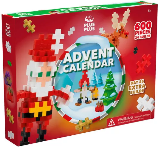 Plus Plus Plus-plus Advent Calendar Santas World 3973 Toys