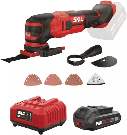 Skil 3620 CA & Παλινδρομικό Πολυεργαλείο 20V με Ρύθμιση Ταχύτητας