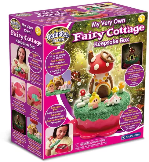 Brainstorm Fairy Cottage Παιδικός Πηλός Μοντελοποίησης Σετ