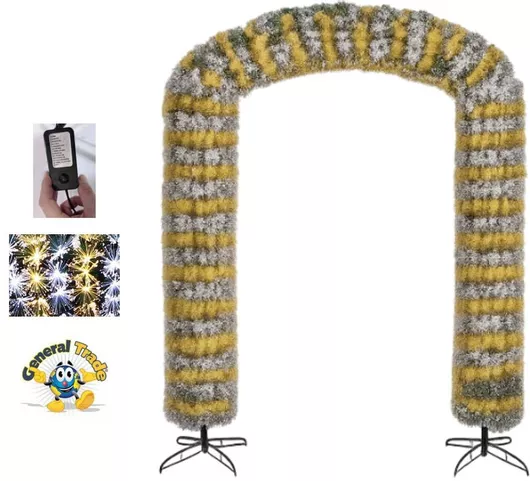 Χριστουγεννιάτικο Διακοσμητικό Επιδαπέδιο Φωτιστικό Led 180x230cm General Trade 7918823 Generaltrade