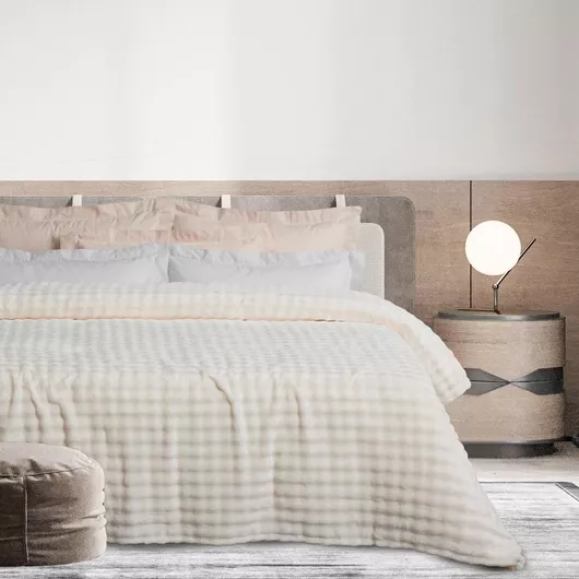 Das Home Παπλωματοθήκη Μονή 160x220 Μπεζ