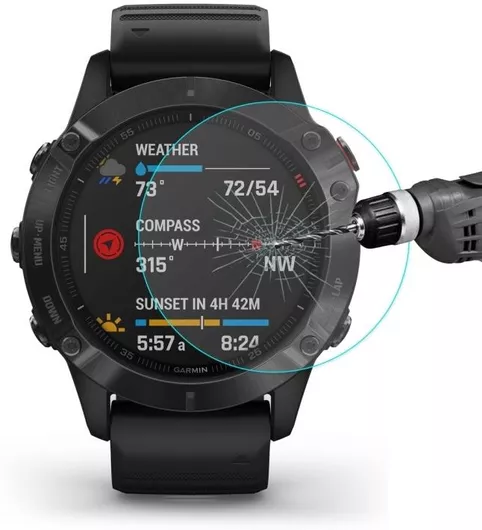 Screen Protector Για  Fenix 6, Fenix 6 Pro, Fenix 6 Sapphire, Garmin 1τμχ SYA00646202
