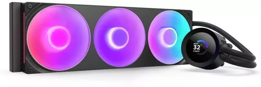 NZXT KRAKEN PLUS 360 NZXT (v2) Υδρόψυξη Επεξεργαστή Τριπλού Ανεμιστήρα 120mm με RGB Φωτισμό