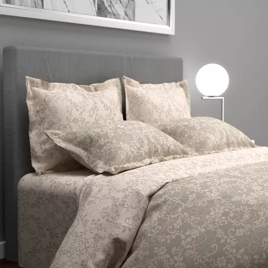 Charalambidis Textiles Salonica Σετ Μαξιλαροθήκες Μπεζ 52x72cm - 05aa4e33