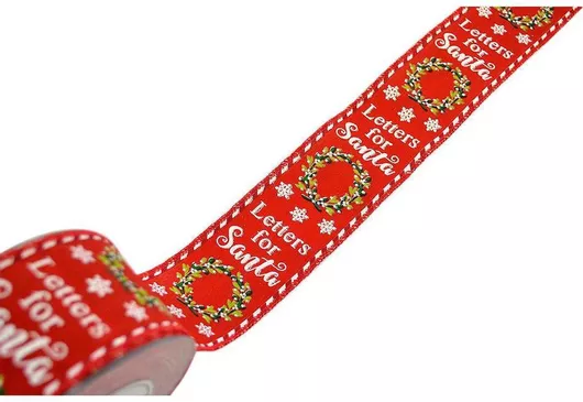 Letters Santa 5,5cmx9m