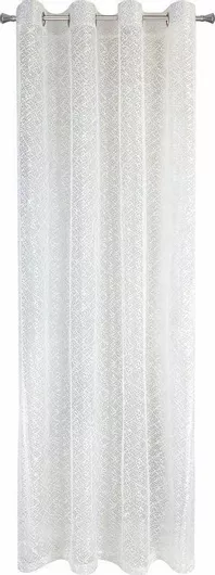 Eurofirany Κουρτινα Ετοιμη Amanda 140x250 Cm Κρεμ