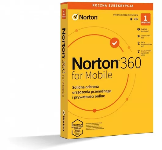 Norton 360 Mobile για 1 Συσκευή & 1 Έτος Χρήσης Ηλεκτρονική Άδεια