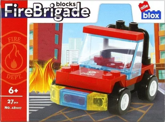 Alleblox Τουβλάκια FireBrigade για 6+ Ετών 27τμχ