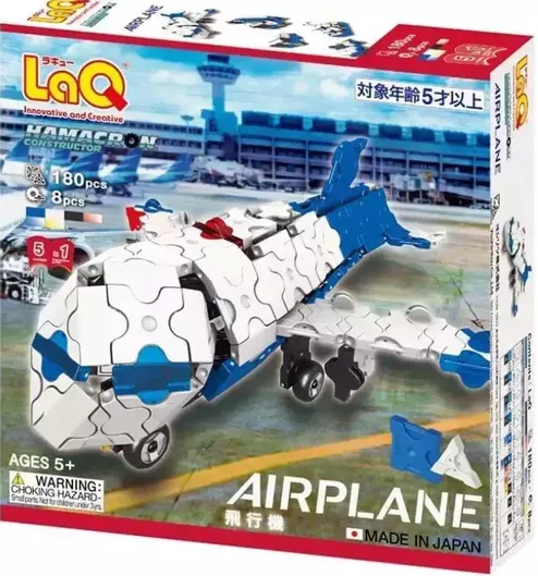 LaQ Εκπαιδευτικά Τουβλάκια Airplane για 5+ Ετών 188τμχ