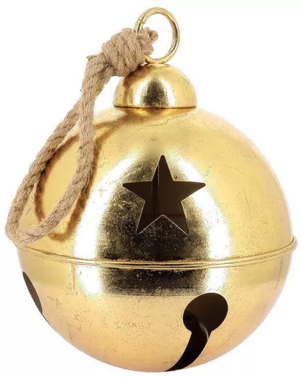 Beauty Home Χριστουγεννιάτικο Διακοσμητικό 1τμχ Χρυσό - f8622607