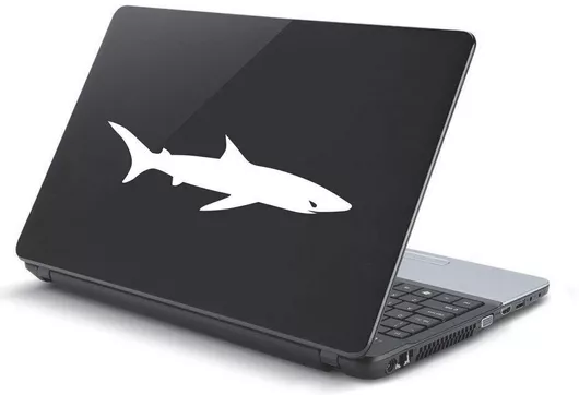 Αυτοκόλλητο Laptop Καρχαρίας Όπως Στην Εικόνα