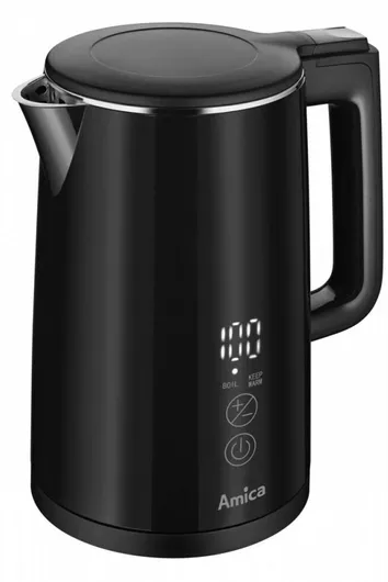 Amica Βραστήρας 1.5lt 2200W Μαύρος