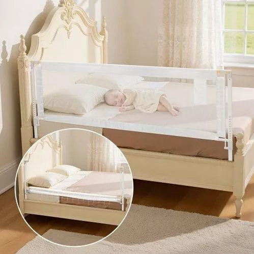 Vevor Προστατευτικό Κάγκελο Κρεβατιών Γκρι 89x200cm