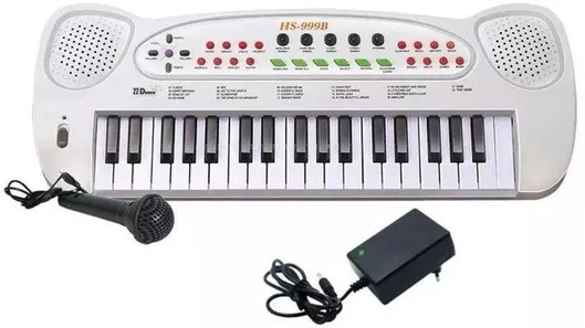 ZITA TOYS 005.999B Αρμόνιο Παιδικό με 37 Πλήκτρα & Μικρόφωνο