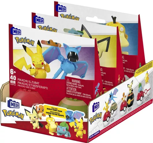 Mega Bloks Τουβλάκια για 6+ Ετών 2τμχ (Διάφορα Σχέδια) 1τμχ