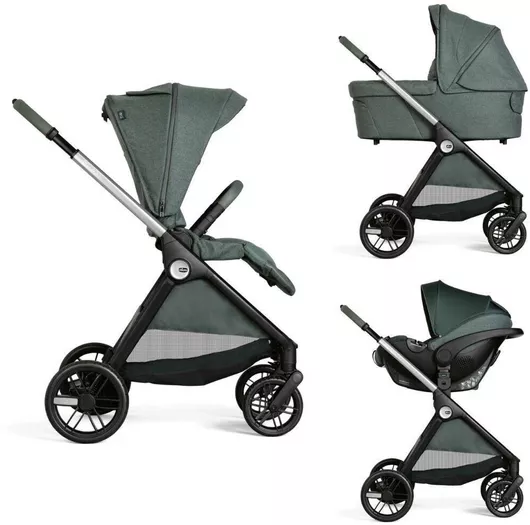 Chicco Trio Bellagio Ρυθμιζόμενο Καρότσι Μωρού 3 σε 1 Kατάλληλο για Nεογέννητο Flexi Fir Tree 9.7kg