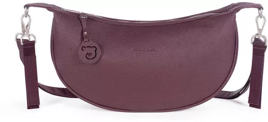 Pasito a Pasito Τσάντα-Αλλαξιέρα Ώμου/Χειρός Μπορντό 38x20x8cm