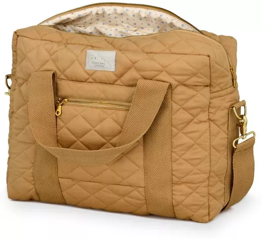 Cam Cam Copenhagen Τσάντα-Αλλαξιέρα Ώμου/Χειρός Μπεζ 39x13cm