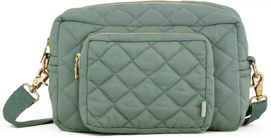 Cam Cam Copenhagen Τσάντα-Αλλαξιέρα Ώμου/Χειρός Πράσινο 26x12cm