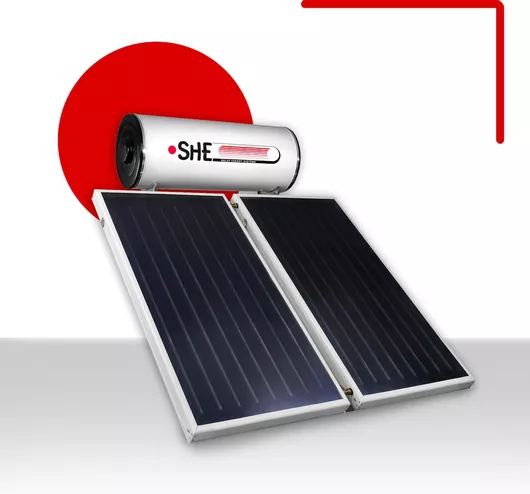 ΣΗΕ Ηλιακός Θερμοσίφωνας 300lt Glass Διπλής Ενέργειας 5τ.μ. Κεραμοσκεπής Επιλεκτικός