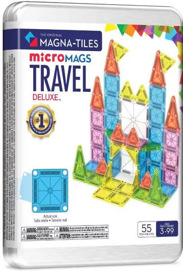 Magna-Tiles Μαγνητικό Παιχνίδι Κατασκευών για Παιδιά 3+ Ετών 254055TSCDU