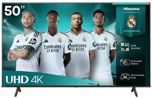 Hisense A6Q HDR 2025 50A6Q Smart Τηλεόραση 50" 4K UHD LED