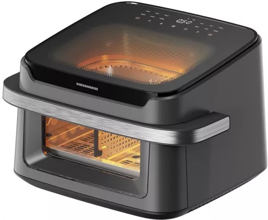 Heinner HAF-C10DB22GREY Air Fryer 10lt Μαύρο
