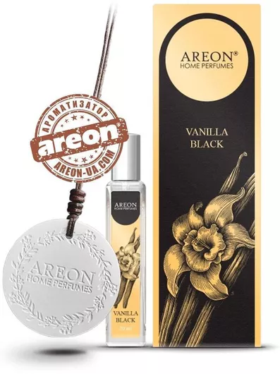 Areon Home Perfumes Ceramic Disc Vanilla Black 20ml