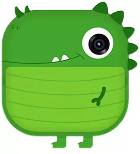 M2 Δεινόσαυρος Compact Φωτογραφική Μηχανή 48MP με Οθόνη 2.4" Θερμικής Εκτύπωσης Πράσινο