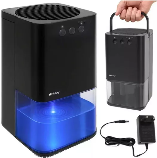 Ruhhy 00026494 Αφυγραντήρας με Συμπιεστή 3.8lt Μαύρος