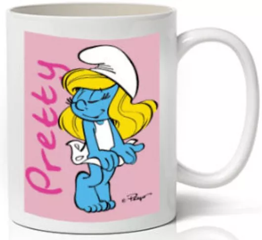 Κούπα Κεραμική Στρουμφ Pretty