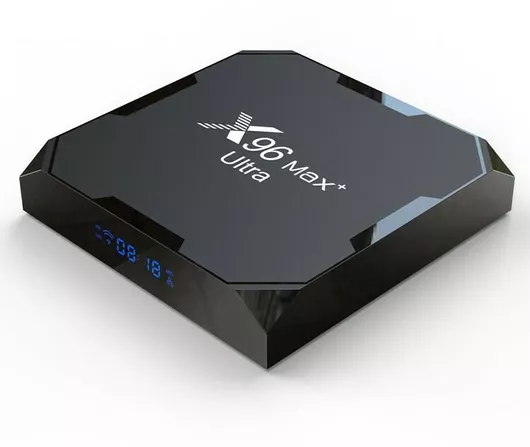 TV Box X96 Max Plus Ultra 4K UHD με WiFi USB 2.0 / USB 3.0 4GB RAM & 64GB Αποθηκευτικό Χώρο  Android 11.0
