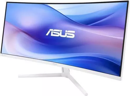 Asus VU34WCIP-W Ultrawide VA HDR Curved Οθόνη Υπολογιστή 34" QHD 3440x1440
