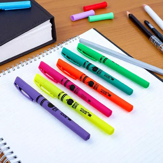 Στυλό Gel Μπλε με Μπλε Μελάνι 6τμχ