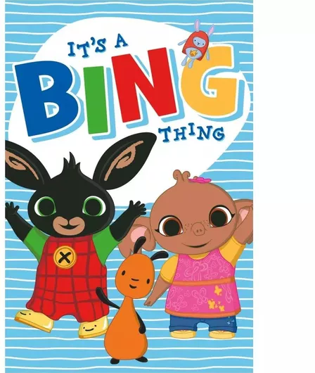 BrandMac Κουβέρτα Fleece Bing Πολύχρωμο 100x150cm PSTH1026