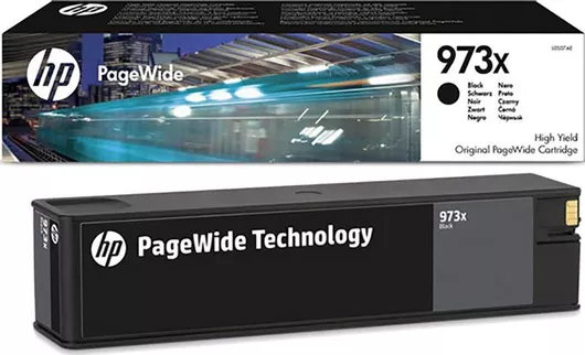 HP 973X Γνήσιο Μελάνι Εκτυπωτή InkJet Μαύρο (L0S07AE)