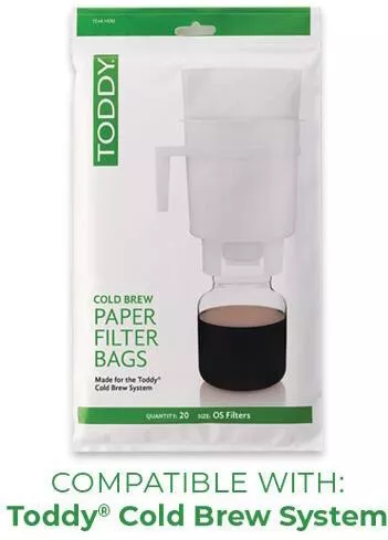 Toddy 20 Φίλτρα Καφέ Χάρτινα