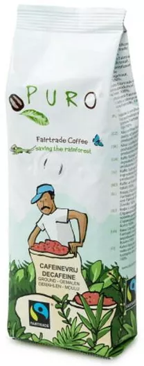 Puro Coffee Καφές Espresso Decaffeine με Άρωμα Caramel 250gr