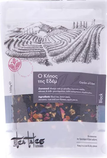 Kawacom Μαύρο Τσάι Tea Tales Ο Κήπος της Εδέμ 100gr