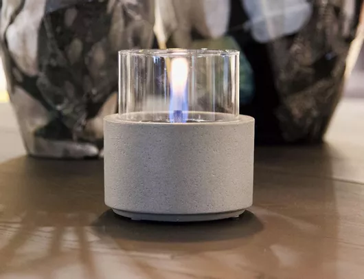 Tenderflame Διακοσμητικό Κερί σε Βάζο Γκρι 1000gr