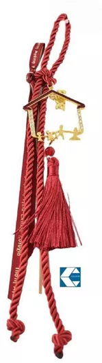 Γούρι Διακοσμητικό Σπίτι 2026 Χρυσό-κόκκινο 20cm Galifas 771890 Galifas