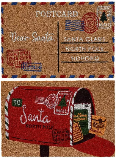 Χριστουγεννιάτικο Διακοσμητικό Πατάκι 40 Εκ X 60 Εκ 2 Σχέδια Kaemingk Ke-558627