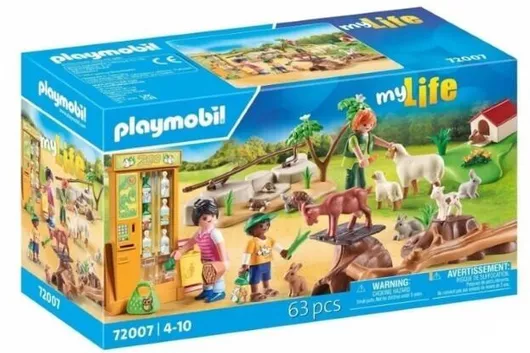Playmobil MyLife Mini Zoo Figure Set για 4-10 Ετών