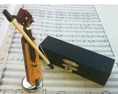 Μινιατούρα Ξύλινη Ποντιακή Λύρα 18cm