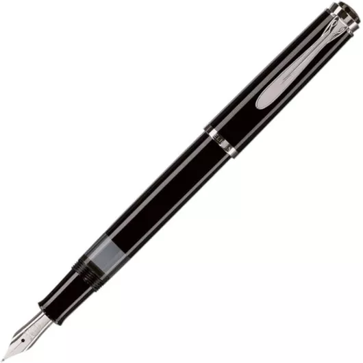 Pelikan Classic M205 Πένα Γραφής Broad Μαύρο με Μαύρο Μελάνι