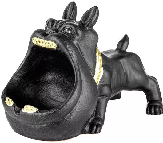 Τασάκι Κεραμικό Black Dog
