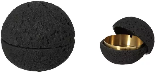 Τασάκι Τσιμεντένιο Black Ball Metal Gold