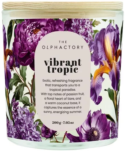 Ambientair Αρωματικό Κερί Σόγιας σε Βάζο με Άρωμα Καρύδα Καφέ 200gr